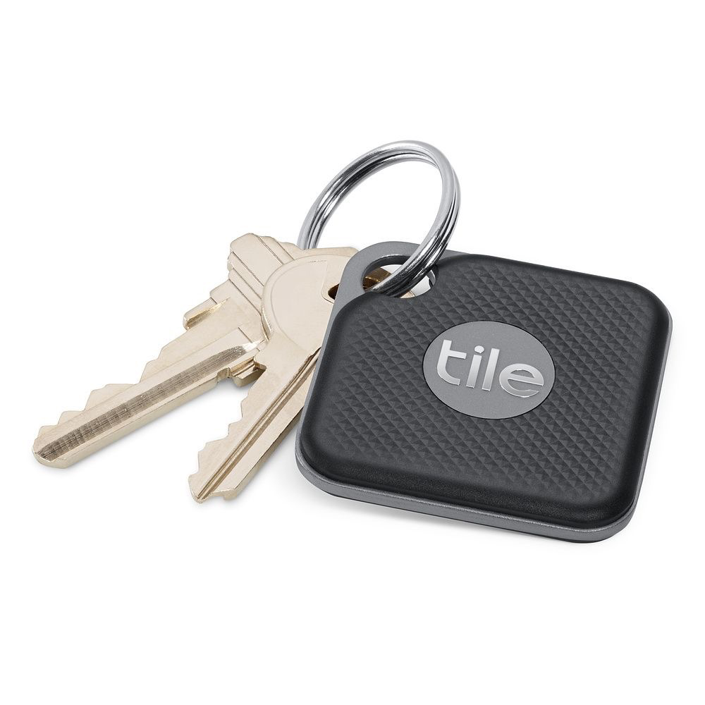 Tile Mate Pro Bluetooth Tracker With Replaceable Battery Black