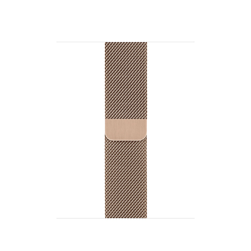 gold milanese loop 44mm