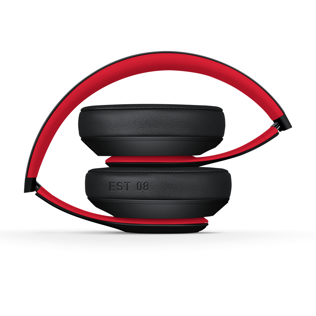 beats wireless headphones black and red