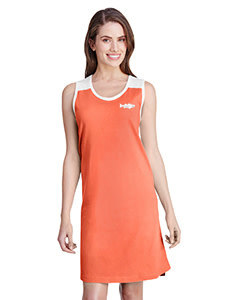 orange tank dress