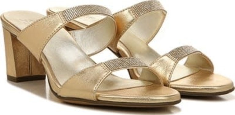 Naturalizer Venus 2-strap sparkle  heel