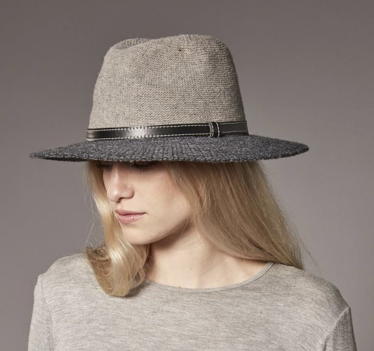 Marshall 2-tone wool blend fedora