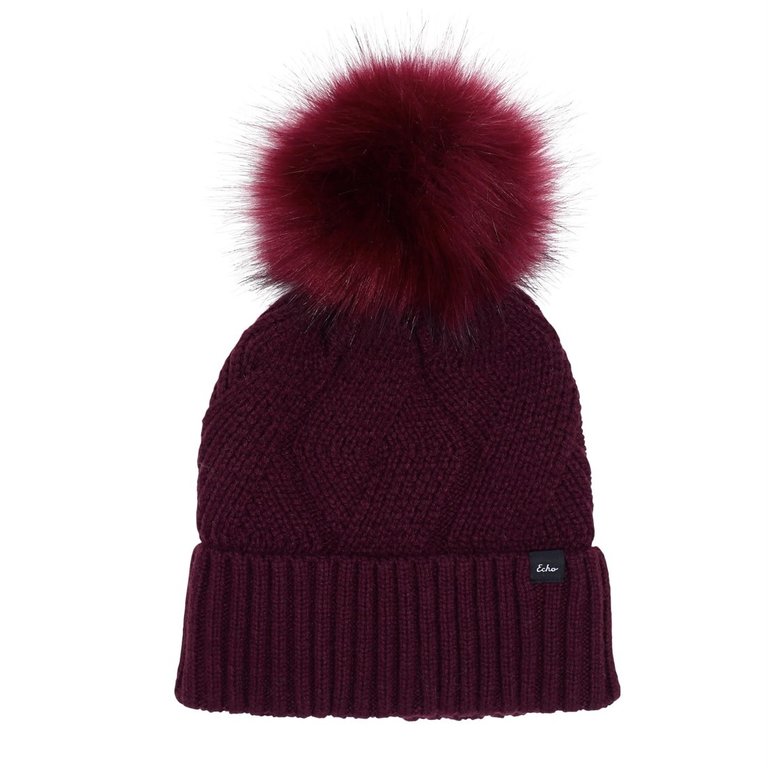 Wishbone cable pom hat