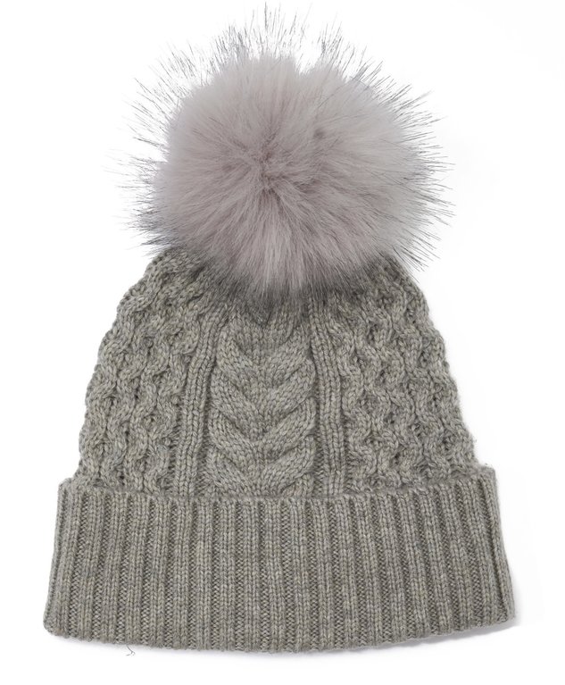 Wishbone cable pom hat