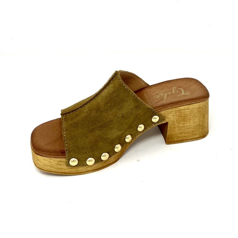 Tyche Bella open-toe clog