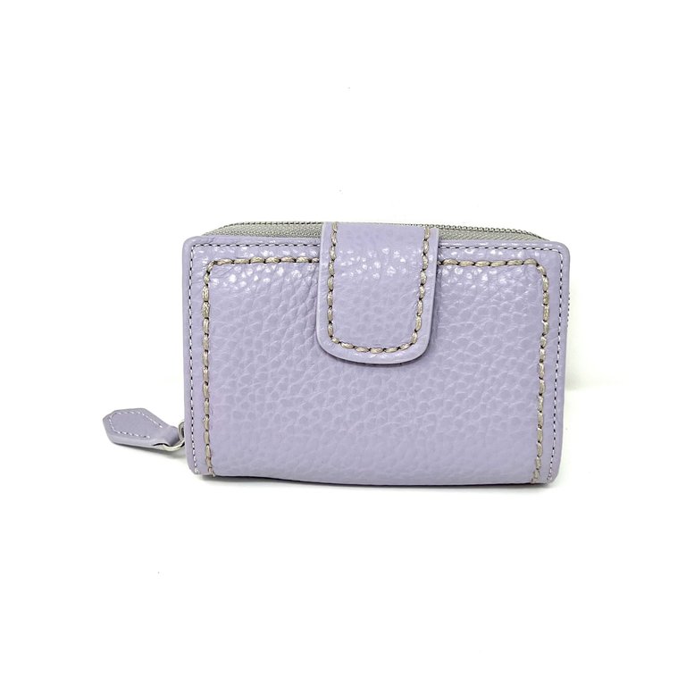 The Trend Italy Small pebbled wallet