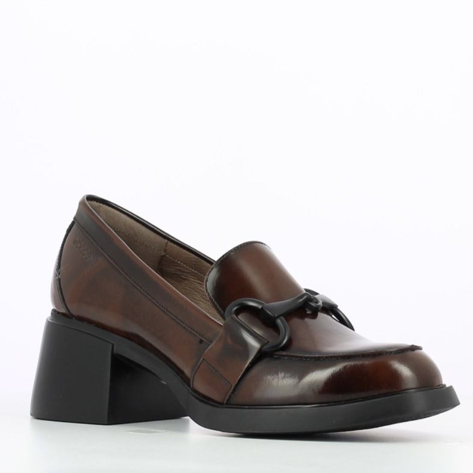Wonders G6121 heeled loafer F23 - Strut Footwear & Apparel