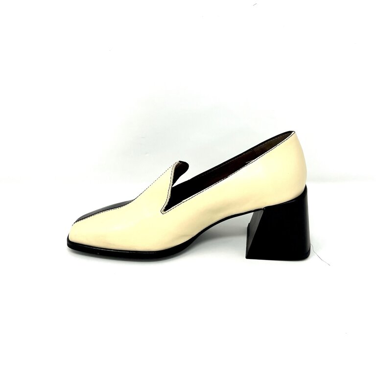 Wonders Wonders color block heel