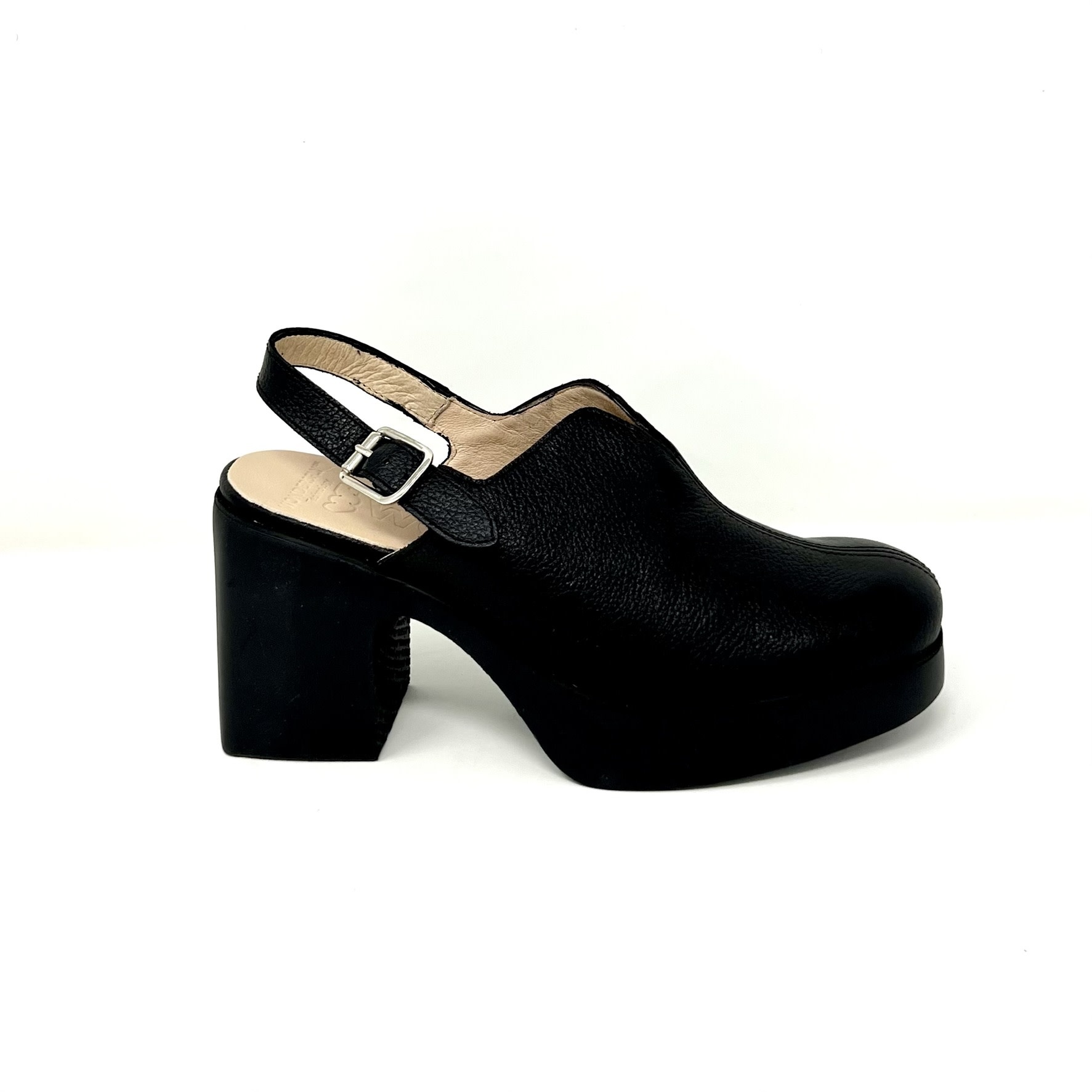 Wonders H4931 chunky slingback F23 Strut Footwear & Apparel