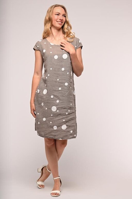 Linen Luv French linen pocket dress