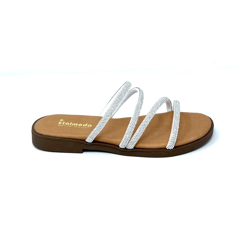 Italmoda flat sparkly sandal
