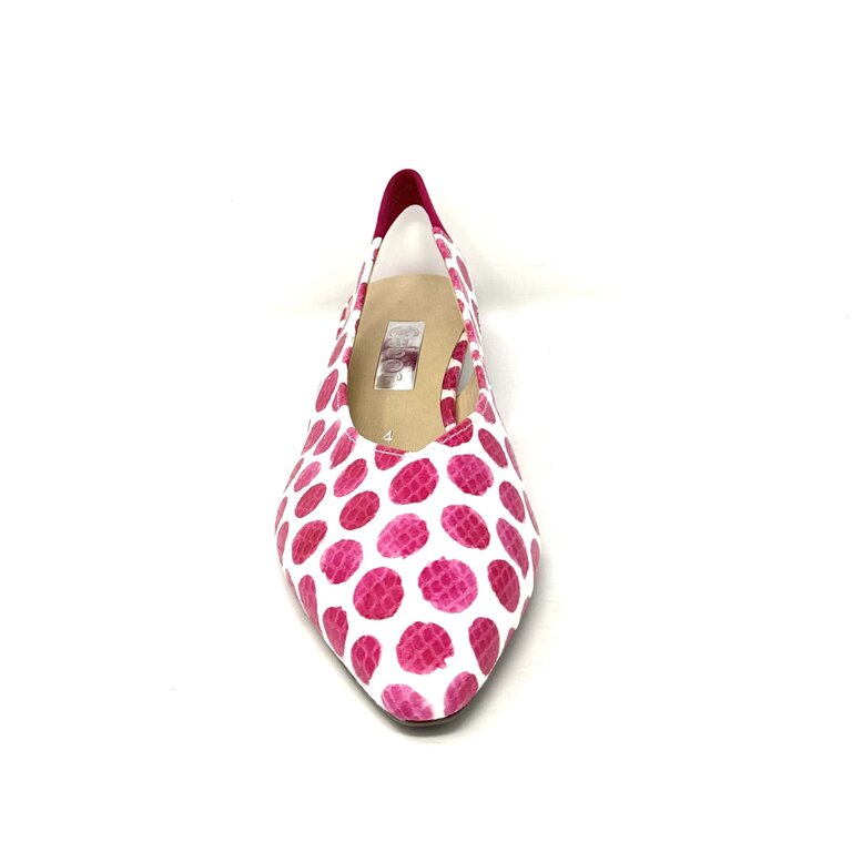 Gabor Gabor polka dot slingback