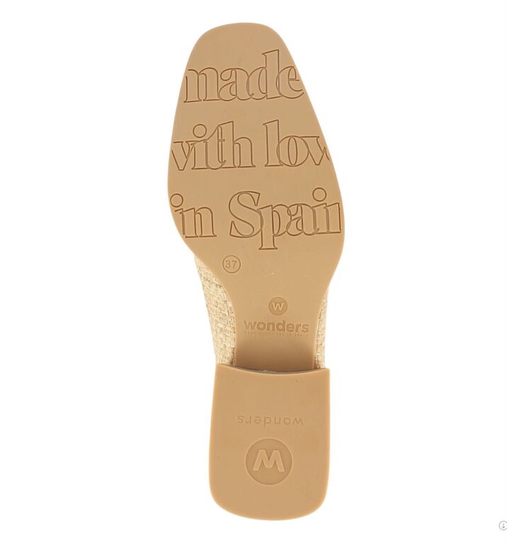 Wonders Wonders Rafia loafer