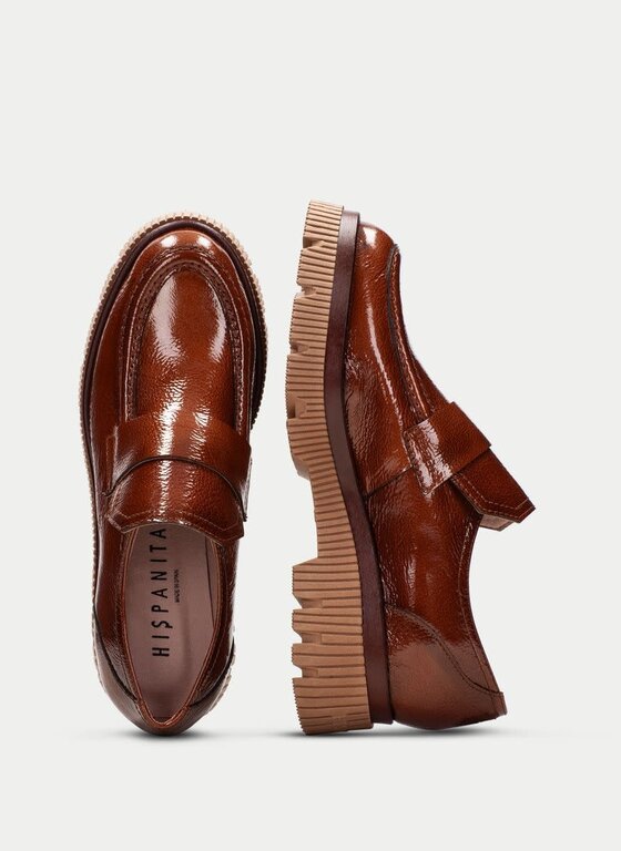 Hispanitas Megan patent loafer
