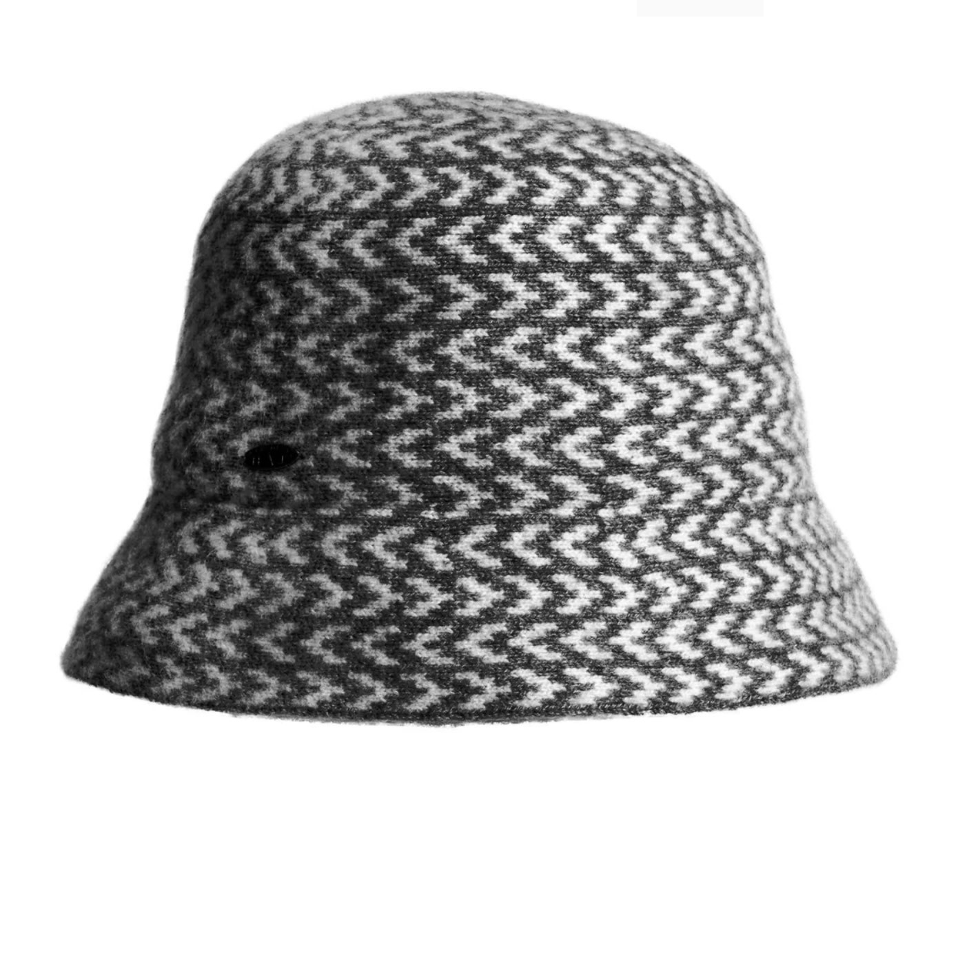 Gray cloche hat sale