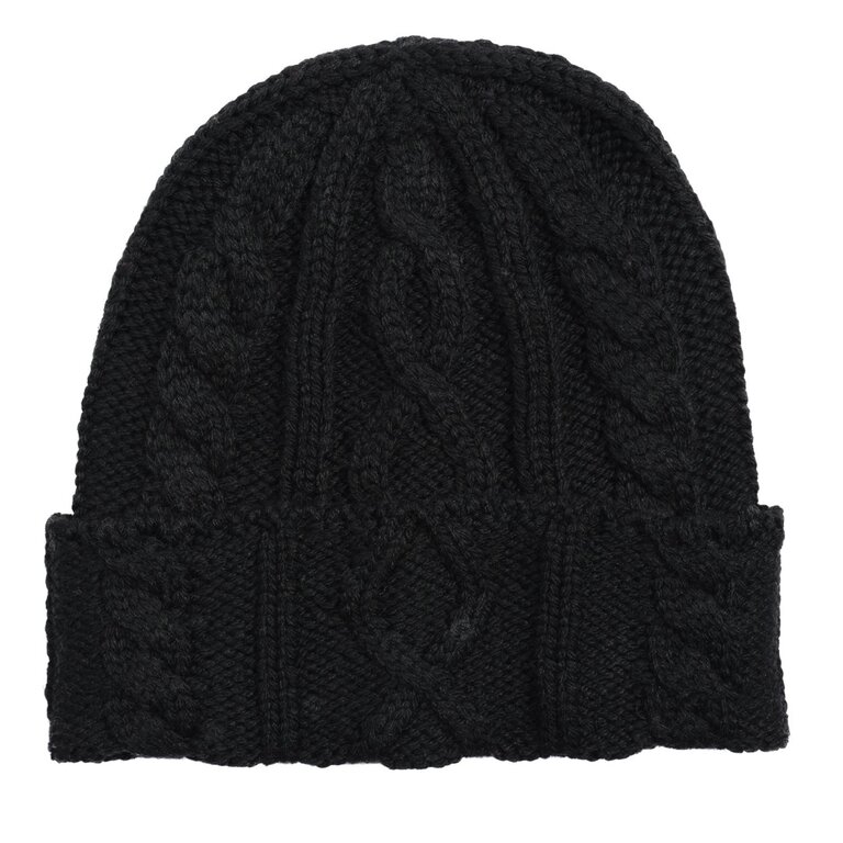 Mixed cable hat