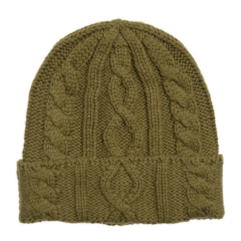 Mixed cable hat