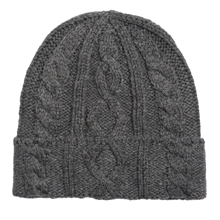 Mixed cable hat