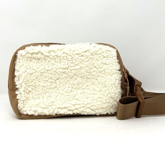 Sherpa & suede fanny Sherpa & suede fanny