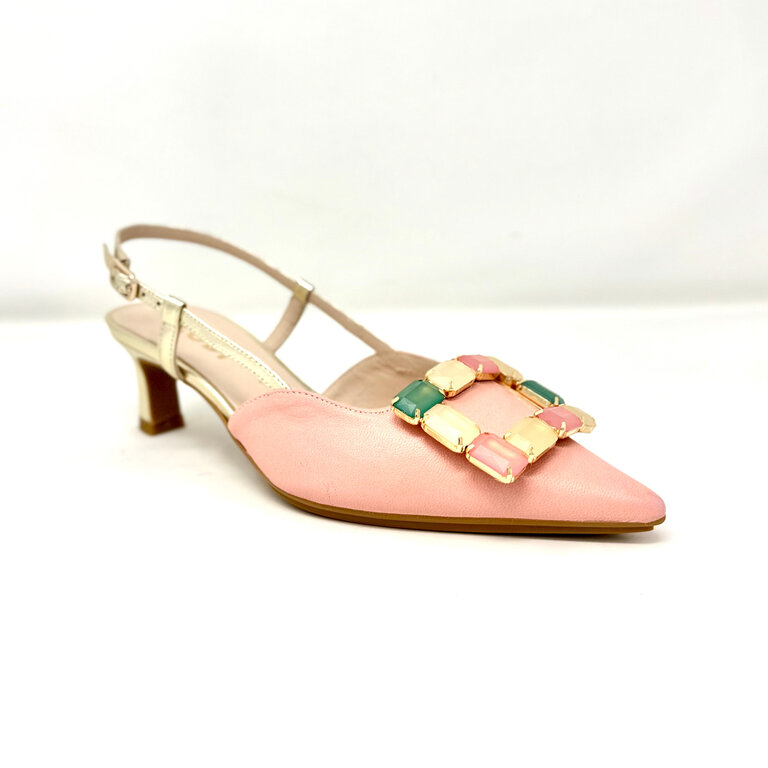 Lodi Chimane slingback w/jewels