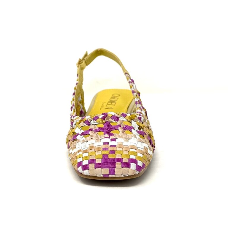Carmela Carmela woven slingback