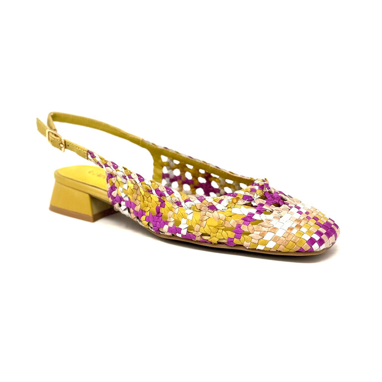 Carmela Carmela woven slingback