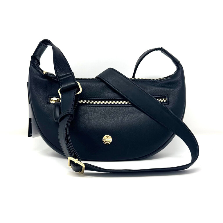 The Trend Italy Cartamo half moon bag
