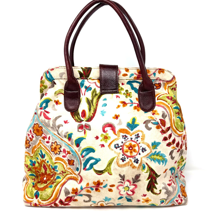 Vintage Decor tapestry totes