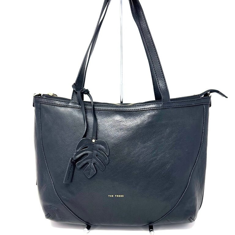 Plumeria XL tote  w/leaf