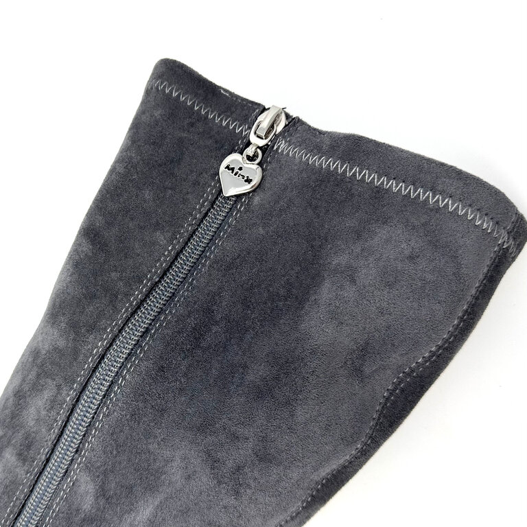 Monica tall microsuede boot