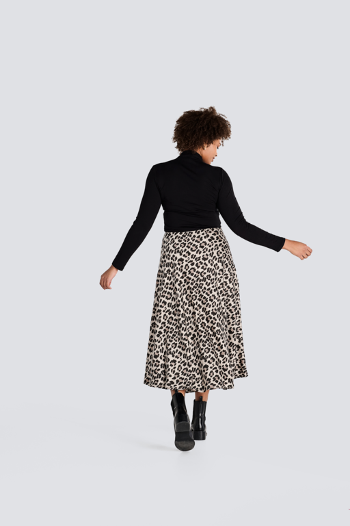 Jessicca Laura Leopard skirt