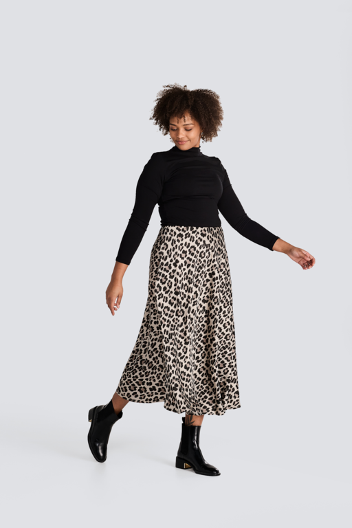 Jessicca Laura Leopard skirt