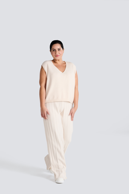 Jessicca Laura Ribbed knit pant