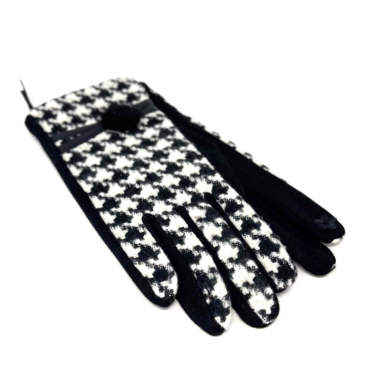 miss caprice Herringbone gloves