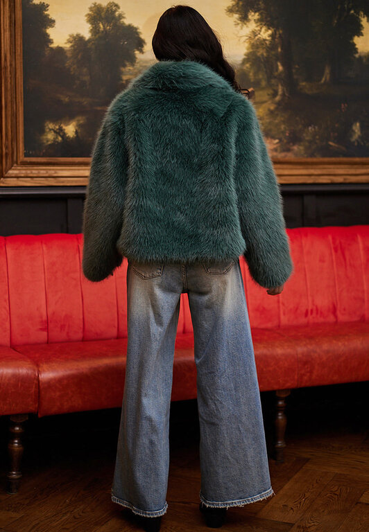 Angel Eye Ruislip faux fur jacket