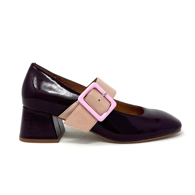 Tamara London Pagoda heel w/buckle