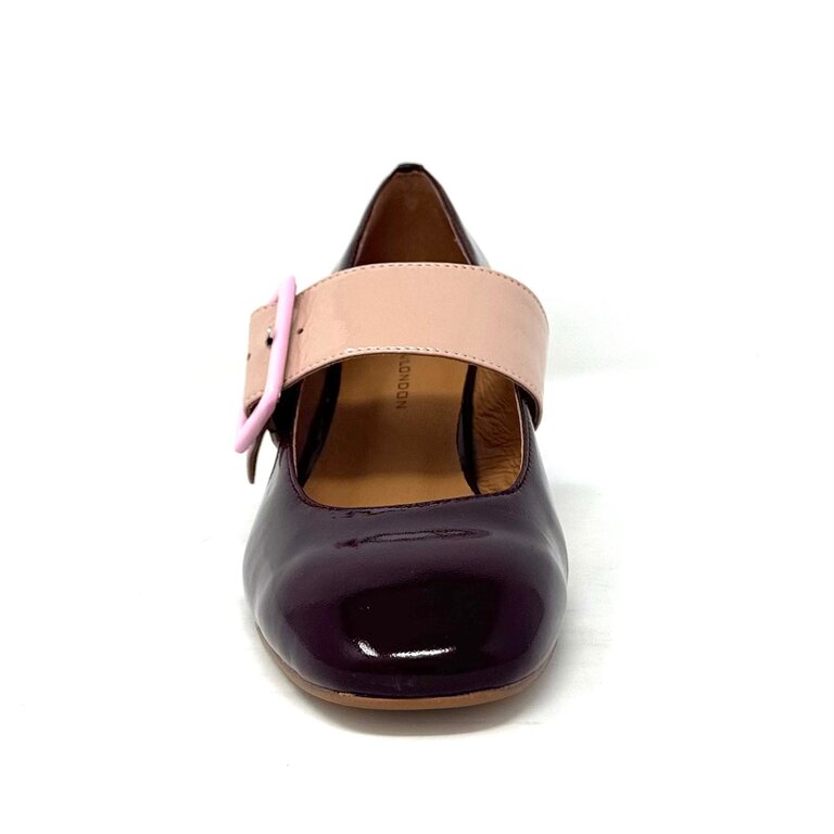 Tamara London Pagoda heel w/buckle