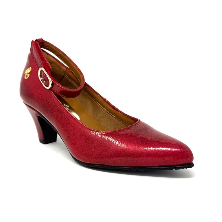 Glamille Morgan pump w/removable strap
