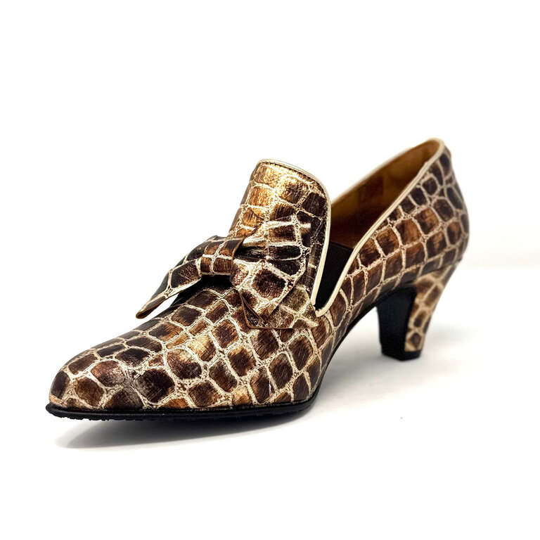 Glamille Oprah heel w/bow