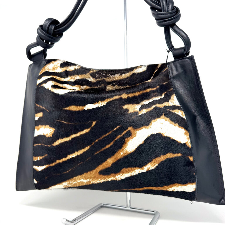 The Trend Italy Castalda pony hair tote