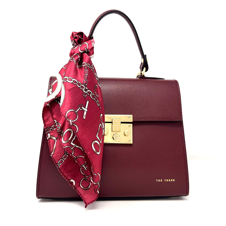 The Trend Italy Cristantemo bag w/ scarf