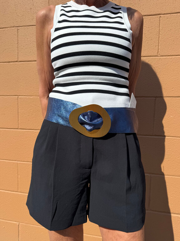 Suzy D Margherita leather belt