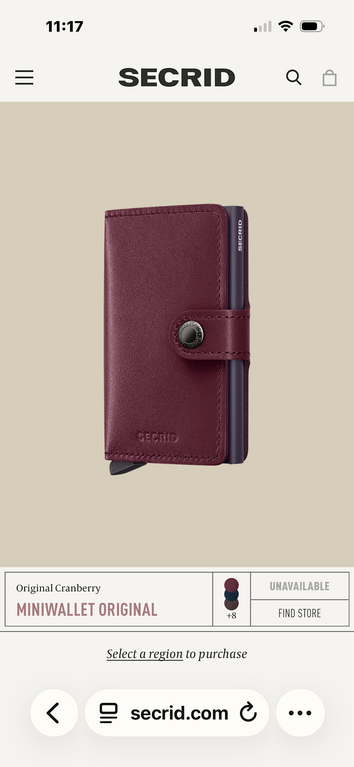 Secrid Mini Wallet - Original