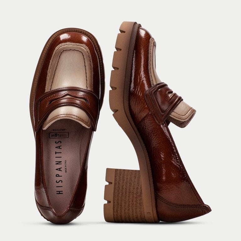 Hispanitas Everest heeled loafer