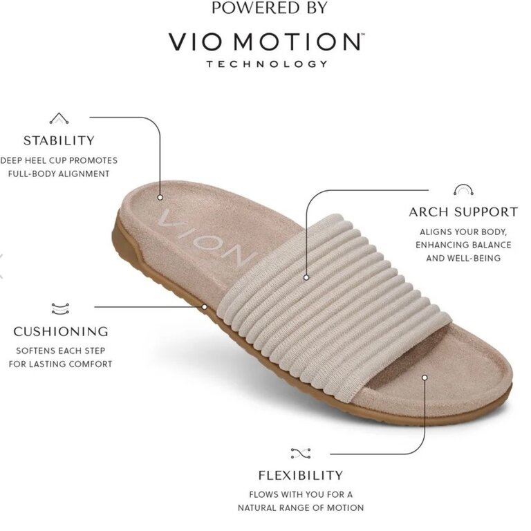 Vionic Evie knit slide