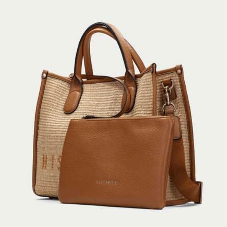 Hispanitas Hispanitas rafia handbag