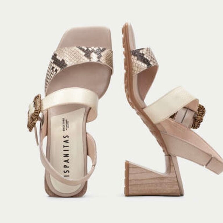 Hispanitas Miami heel with backstrap