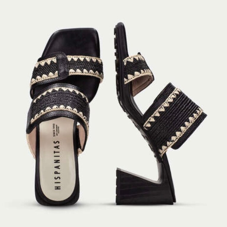 Hispanitas Miami mule w/stitching