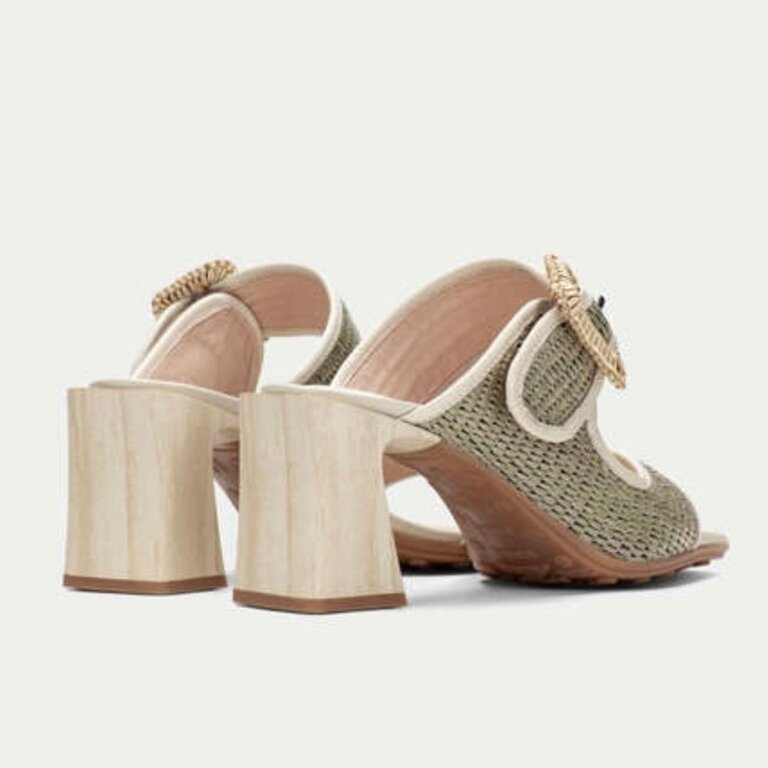 Hispanitas Miami mule w/rafia