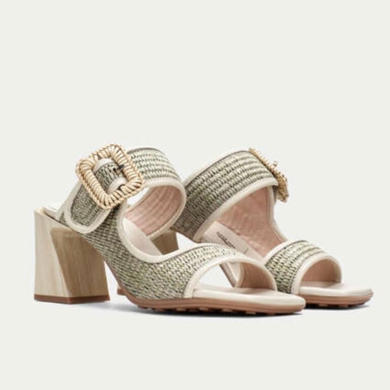Hispanitas Miami mule w/rafia